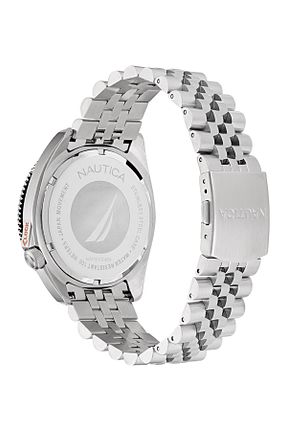 ساعت مچی طوسی مردانه 44 میلی متر Nautica - کد 830819311