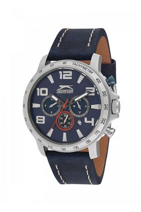 ساعت مچی سفید مردانه استل (فولاد) Slazenger - کد 4003592