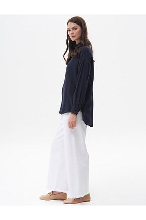 پیراهن حجاب سرمه ای زنانه رگولار Kayra - کد 839638661