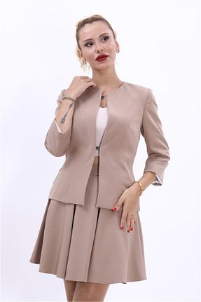 کت طوسی زنانه رگولار ÖNDER ÖZSOY - کد 743333610
