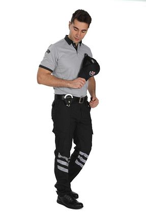 لباس کار طوسی SAYGINLAR İŞ TEKSTİLİ - کد 849807932