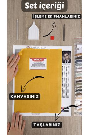 تابلو رنگی Mozaik Movas Sanat - کد 463698029