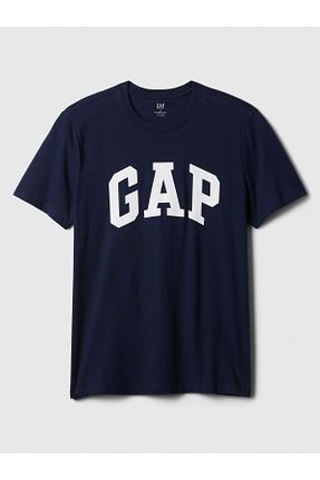 تیشرت سرمه ای مردانه رگولار GAP - کد 805745438
