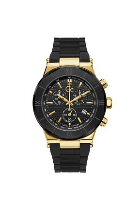 ساعت مچی طلائی مردانه 44 میلی متر Guess Collection - کد 72096329