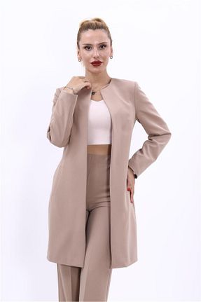 کت طوسی زنانه Blazer ÖNDER ÖZSOY - کد 810659768