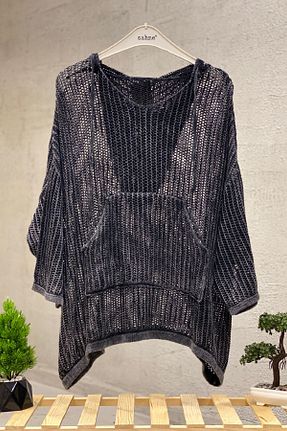 بلوز طوسی زنانه ساده sahnemoda - کد 660010477