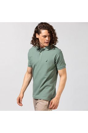 پولوشرت سبز مردانه پنبه ای Nautica - کد 681226503
