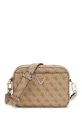 کیف پستچی قهوه ای زنانه Guess - کد 747794456