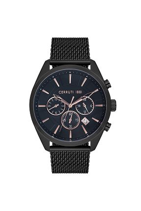 ساعت مچی مشکی مردانه 36-40 میلی متر Cerruti - کد 212363362