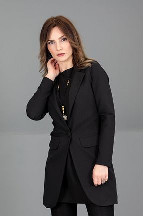 کت مشکی زنانه رگولار ÖNDER ÖZSOY - کد 382860715
