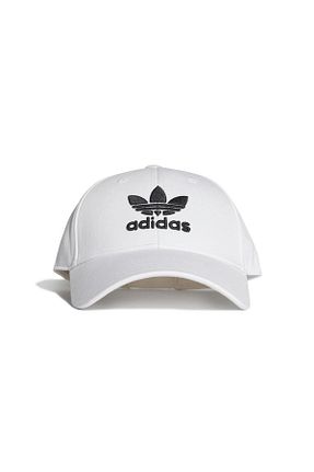 کلاه اسپرت سفید زنانه پنبه ای adidas - کد 36287800