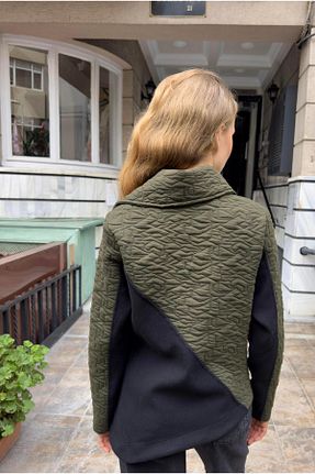 کت خاکی زنانه رگولار VorNişantaşı - کد 806951875