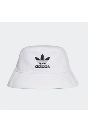 کلاه اسپرت سفید زنانه پنبه ای adidas - کد 244129724