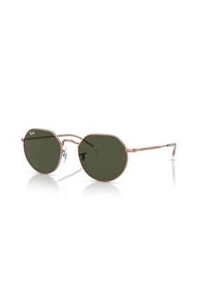 عینک آفتابی طلائی زنانه پلاریزه Ray-Ban - کد 772184596