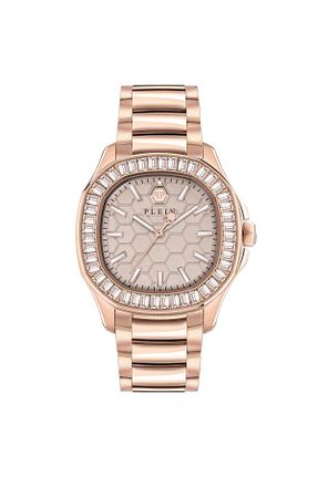 ساعت مچی صورتی زنانه 38 میلی متر PHILIPP PLEIN - کد 674409714