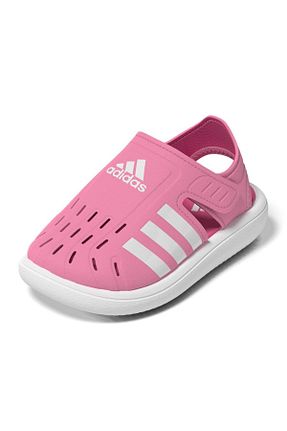 صندل صورتی بچه گانه پاشنه تخت adidas - کد 772267691