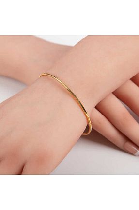 دستبند نقره طلائی زنانه 925 عیار STİLLOVE - کد 737984920