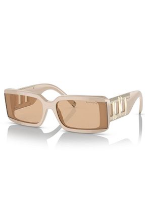 عینک آفتابی بژ زنانه UV400 Tiffany - کد 694751309
