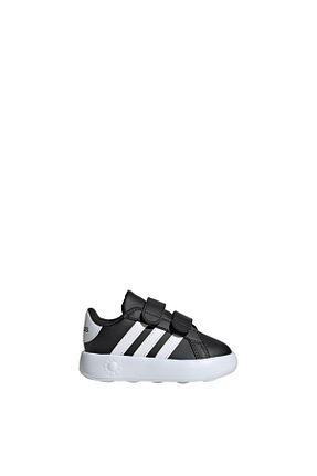 کفش اسنیکر مشکی بچه گانه چرم مصنوعی adidas - کد 802431093