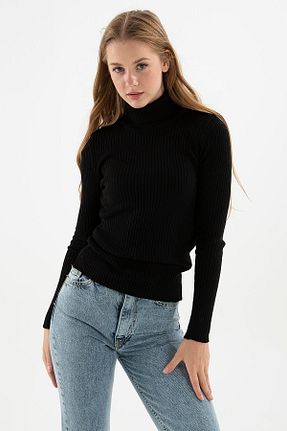 پلیور مشکی زنانه ساده Fashion Friends - کد 760823693