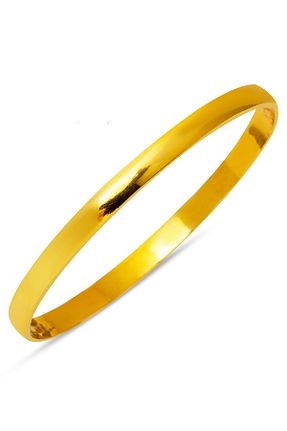 النگو زرد زنانه 14 عیار Bilezikci - کد 35024837
