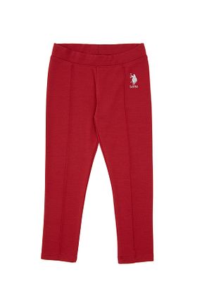 ساق شلواری زرشکی بچه گانه بافتنی U.S. Polo Assn. - کد 858980569