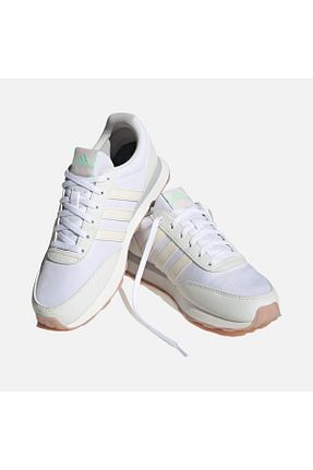 کفش اسنیکر سفید زنانه بند دار adidas - کد 664383981
