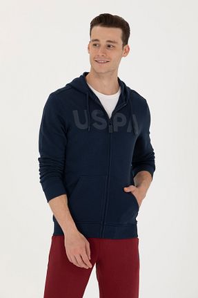 سوئیشرت سرمه ای مردانه ساده U.S. Polo Assn. - کد 838867920