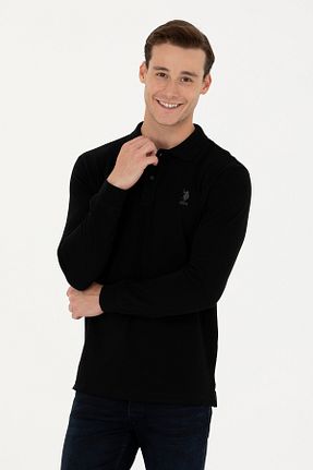 سوئیشرت مشکی مردانه ساده U.S. Polo Assn. - کد 838798527