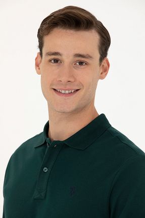 سوئیشرت سبز مردانه ساده U.S. Polo Assn. - کد 838950141