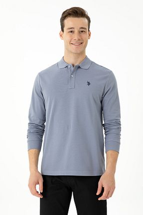 سوئیشرت طوسی مردانه ساده U.S. Polo Assn. - کد 839345324