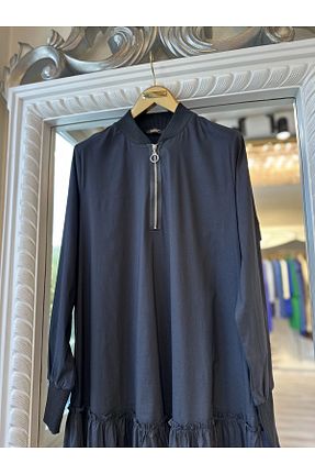 لباس حجاب مشکی زنانه A-line Invee - کد 843122717