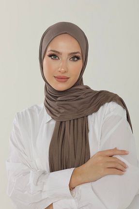 شال قهوه ای زنانه ویسکون Beyzak - کد 358438084