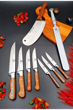 قاشق و چنگال و کارد قرمز 1 نفره SWENCRAFT - کد 695981451