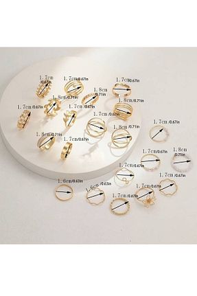 انگشتر استیل (فولاد) طلائی مردانه استیل (فولاد) MRK - کد 846445231