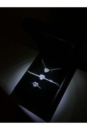 ست استیل زنانه 4 تایی DMR Accessoire - کد 795663551