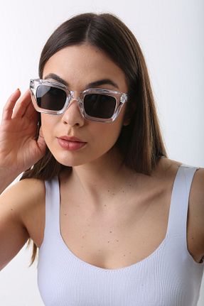 عینک آفتابی مشکی زنانه UV400 MODA - کد 855544087