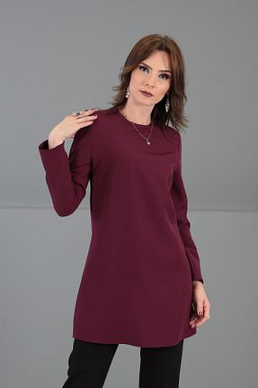 تونیک حجاب بنفش زنانه ویسکون ÖNDER ÖZSOY - کد 465138661