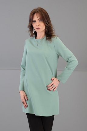 تونیک حجاب سبز زنانه ویسکون ÖNDER ÖZSOY - کد 465327857