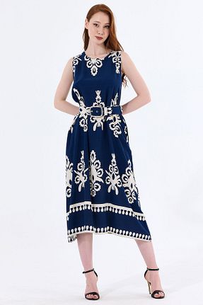 لباس سرمه ای زنانه بافتنی Sense - کد 835913656