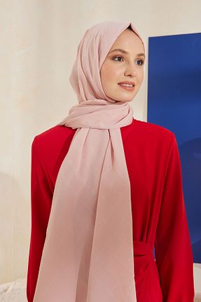 شال صورتی زنانه پلی استر Cardion - کد 845396852