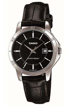 ساعت مچی مشکی زنانه 26-30 میلی متر Casio - کد 1818861