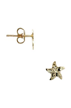 گوشواره طلا زرد زنانه 14 عیار Ariş - کد 858989862