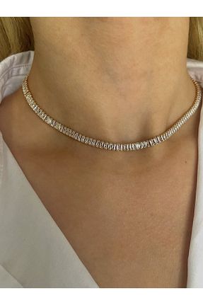 گردنبند نقره طلائی زنانه 925 عیار Medisa Jewelry - کد 310780492