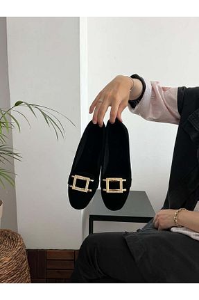 دمپائی خانگی مشکی زنانه جیر Behtah Kundura - کد 859033412