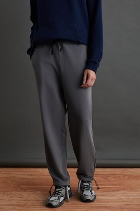 شلوار کرمگن طوسی مردانه اورسایز GRIMELANGE - کد 859072499