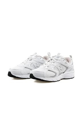 کفش اسنیکر سفید زنانه بند دار New Balance - کد 816381575