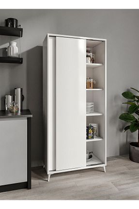 کابینت چند منظوره سفید MDF KZNMOB HOME - کد 805867800
