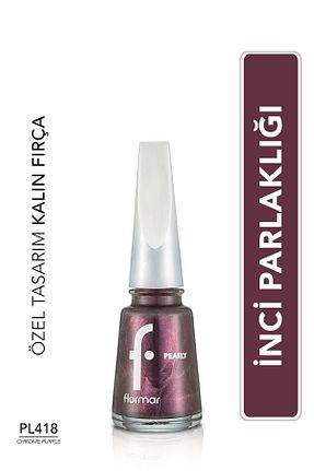 لاک ناخن بنفش Flormar - کد 336027721