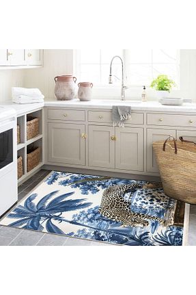 فرش رنگی قابل شستشو Rugs Modern Halı - کد 858945651